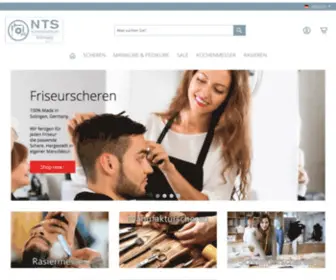 Scherenprofi.com(NTS-Solingen GmbH) Screenshot