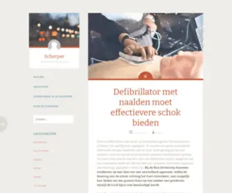 Scherper.nl(Weekblad voor Nederland) Screenshot