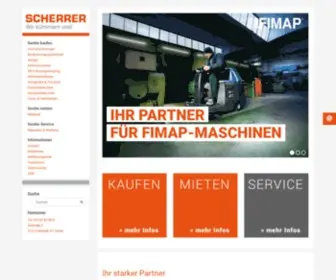 Scherrer-Online.de(SCHERRER Handelsgesellschaft mbH) Screenshot