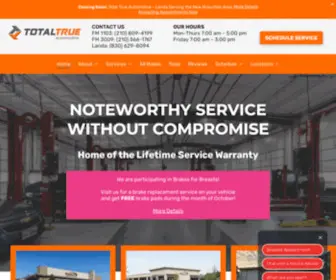 Schertzauto.com(Total True Automotive) Screenshot