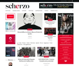 Scherzo.es(Revista española de música clásica y ópera) Screenshot