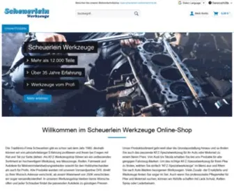 Scheuerlein-WerkZeuge.de(Scheuerlein Werkzeuge) Screenshot