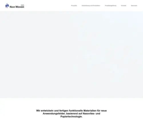 Scheufelen.com(Ihr Spezialist Rund um Vliesstoffe) Screenshot