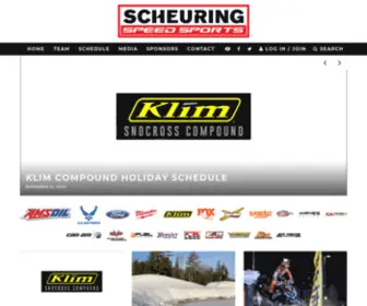 Scheuring-Speedsports.com(2019 AMSOIL Championship Snocross Pro Lite Champions) Screenshot