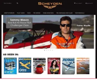 Scheyden.com(Scheyden Precision Eyewear) Screenshot