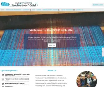 SCHG.org(Southern California Handweavers' Guild) Screenshot