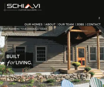 Schiavihomes.com(Schiavi Home Builders) Screenshot