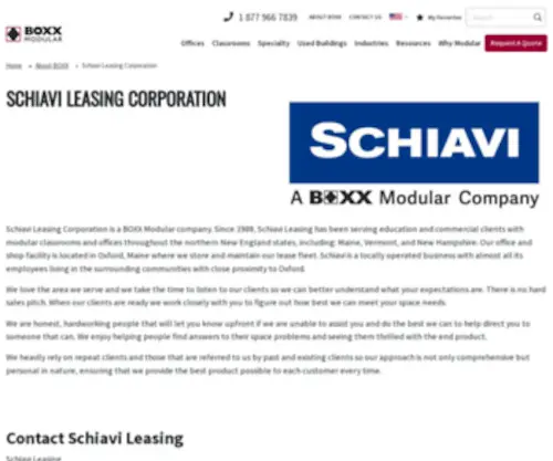 Schiavileasingcorp.com(Schiavi Leasing Corporation) Screenshot