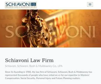 Schiavonilawfirm.com(Schiavoni Law Firm) Screenshot