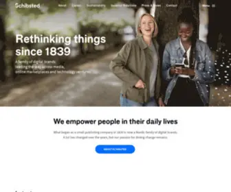 Schibsted.fi(Empowering people in their daily lives) Screenshot