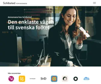 Schibstedforbusiness.se(Annonslösningar för små och stora företag) Screenshot