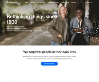 Schibsted.no(Empowering people in their daily lives) Screenshot