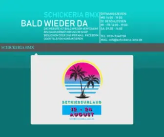 Schickeria-BMX.de(Schickeria BMX) Screenshot