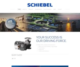 Schiebel-Actuators.com(SCHIEBEL Antriebstechnik) Screenshot