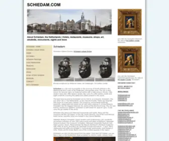 Schiedam.com(Schiedam The Netherlands) Screenshot