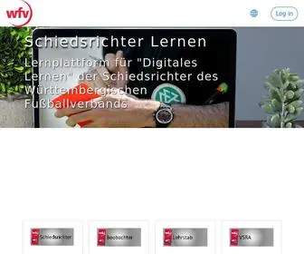 Schiedsrichter-Lernen.org(Moodle) Screenshot