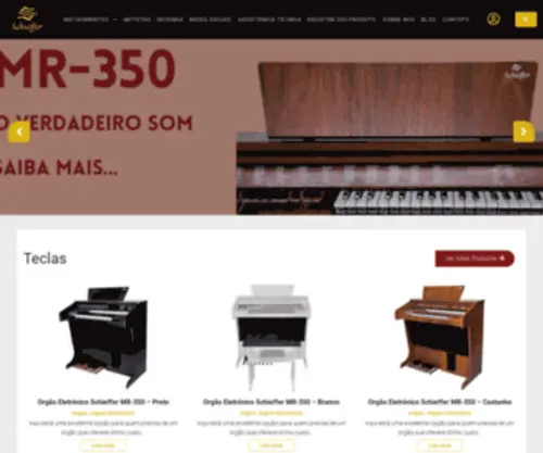 Schieffer.com.br(Instrumentos Musicais) Screenshot