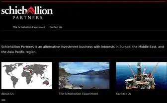 Schiehallionpartners.com(Investment Business with interest in Europe) Screenshot