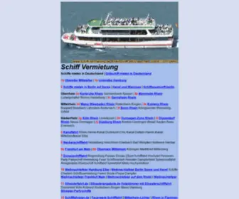 Schiff-Vermietung.de(K鰈n) Screenshot