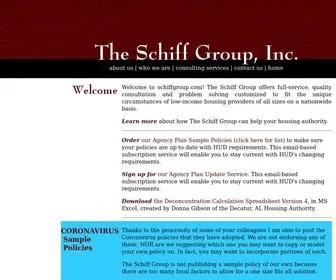 Schiffgroup.com(The Schiff Group) Screenshot