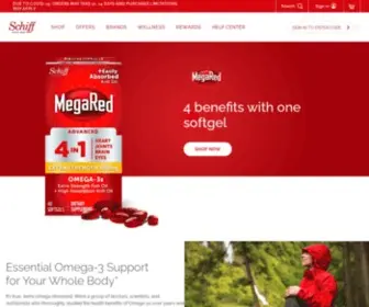 Schiffmegared.com(Discover more about our potent heart health product at MegaRed. Our 100% pure omega) Screenshot