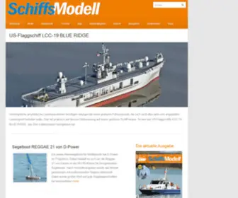 Schiffsmodell-Magazin.de(SchiffsModell ) Screenshot