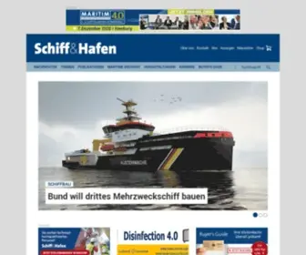 Schiffundhafen.de(Startseite) Screenshot