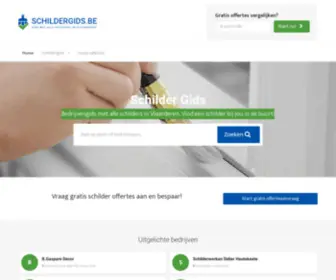 Schildergids.be(Schilder gezocht) Screenshot