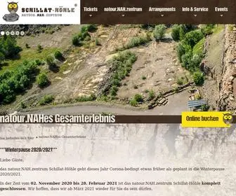 Schillathoehle.de(Natour.NAH.zentrum Schillat) Screenshot