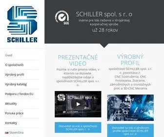 Schiller.sk(SCHILLER spol) Screenshot