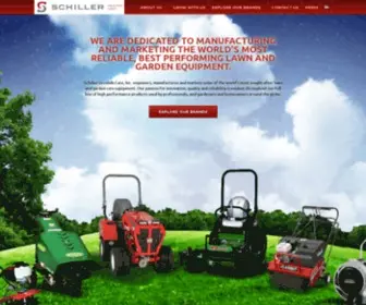 Schillergc.com(Schiller Grounds Care) Screenshot