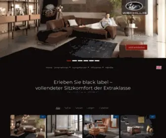 Schillig-Blacklabel.de(Sofas, Liegen und Sessel) Screenshot