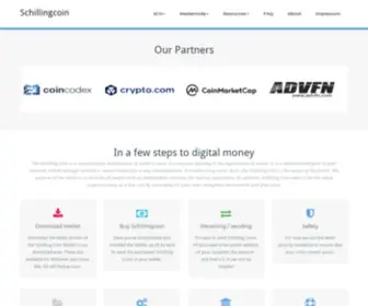 Schillingcoin.org(Schillingcoin) Screenshot