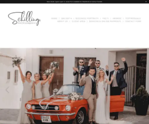 Schillingsphotography.com(Wedding Photographer Spain) Screenshot