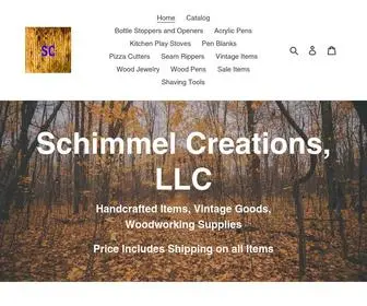 Schimmelcreations.com(SchimmelCreations, LLC) Screenshot