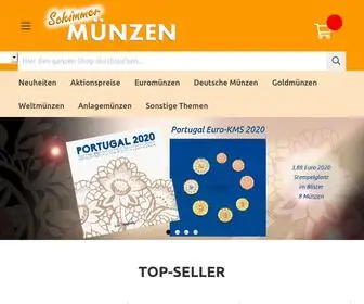 Schimmershop.de(Schimmer Münzen) Screenshot