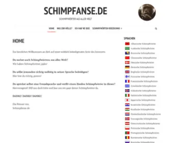 Schimpfanse.de(Schimpfwörter) Screenshot