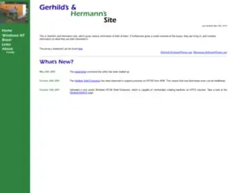 Schinagl.priv.at(Gerhild's & Hermann's Site) Screenshot