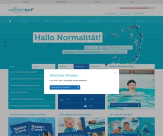 Schinkelbad.de(Badespaß in Osnabrück) Screenshot