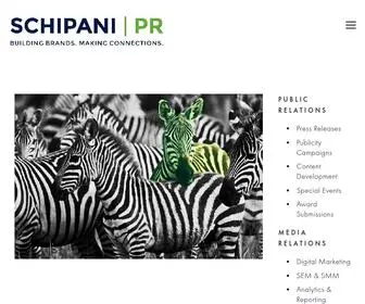 Schipanipr.com(Schipani PR) Screenshot