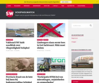 Schipholwatch.nl(Burgers voor krimp van Schiphol) Screenshot