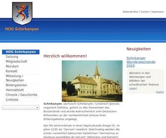 Schirkanyen.de(HOG Schirkanyen) Screenshot
