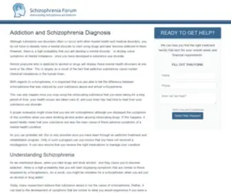 Schizophreniaforum.org(Schizophrenia Research Forum) Screenshot