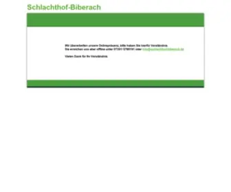 SChlachthof-Biberach.de(Template 44) Screenshot