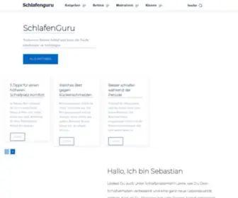 SChlafenguru.de(Entspannt leben) Screenshot