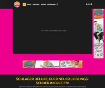 SChlagerdeluxe.de(SCHLAGER DELUXE) Screenshot