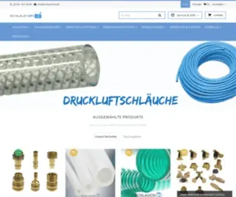 SChlauch24.de(Kompetenz in Schlauchtechnik und Industriebedarf) Screenshot