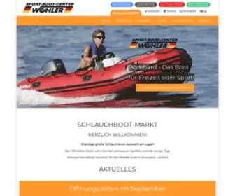 SChlauchboot-Markt.de(Schlauchboote von Mercury) Screenshot