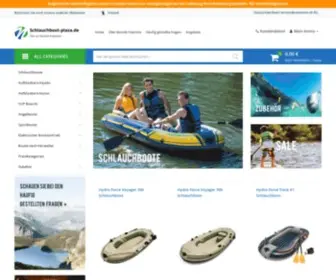 SChlauchboot-Plaza.de(SChlauchboot Plaza) Screenshot