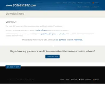 SChleinzer.com(Software, Web Services and more) Screenshot